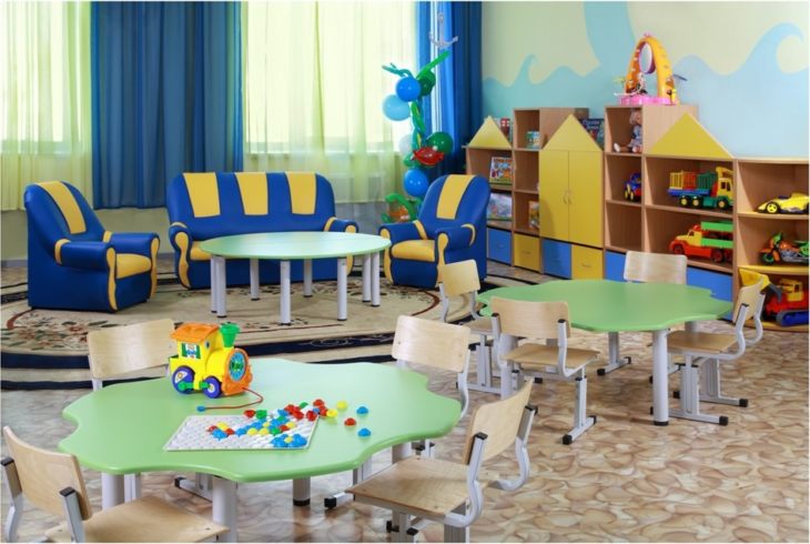 Особенности выбора мебели для детских садов